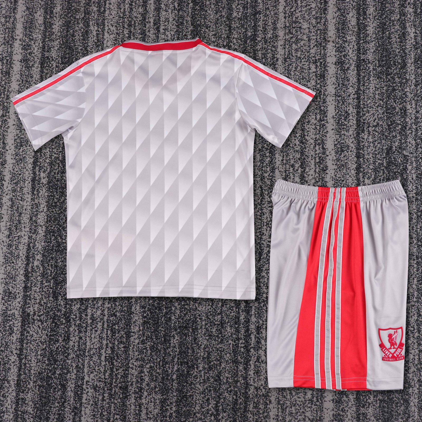 1989-91 Liverpool Away Retro Shirt - Kids Sizes