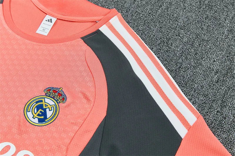 2026-27 Real Madrid Orange-Pink Training Jersey
