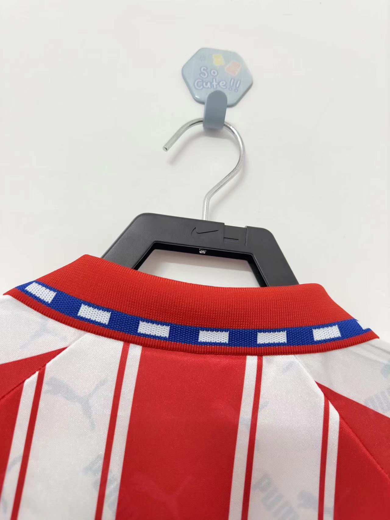 1994-95 Atletico Madrid Home Retro Jersey