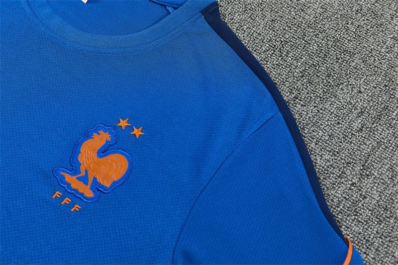 2026-27 France Blue Short-Sleeve Training Jersey