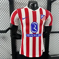 2025-26 Atletico Madrid Home Jersey - Player Edition