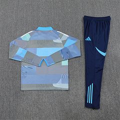 2025-26 Real Madrid camouflage half-pull training jersey