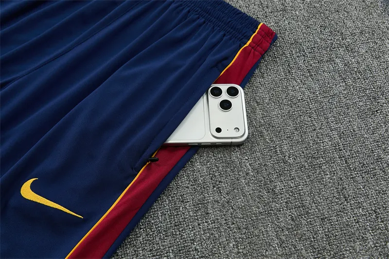 2026-27 Barcelona Red &amp; Blue Half-Zip Training Jersey