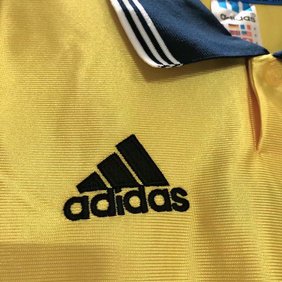 1998-99 Marseille gold vintage away jersey