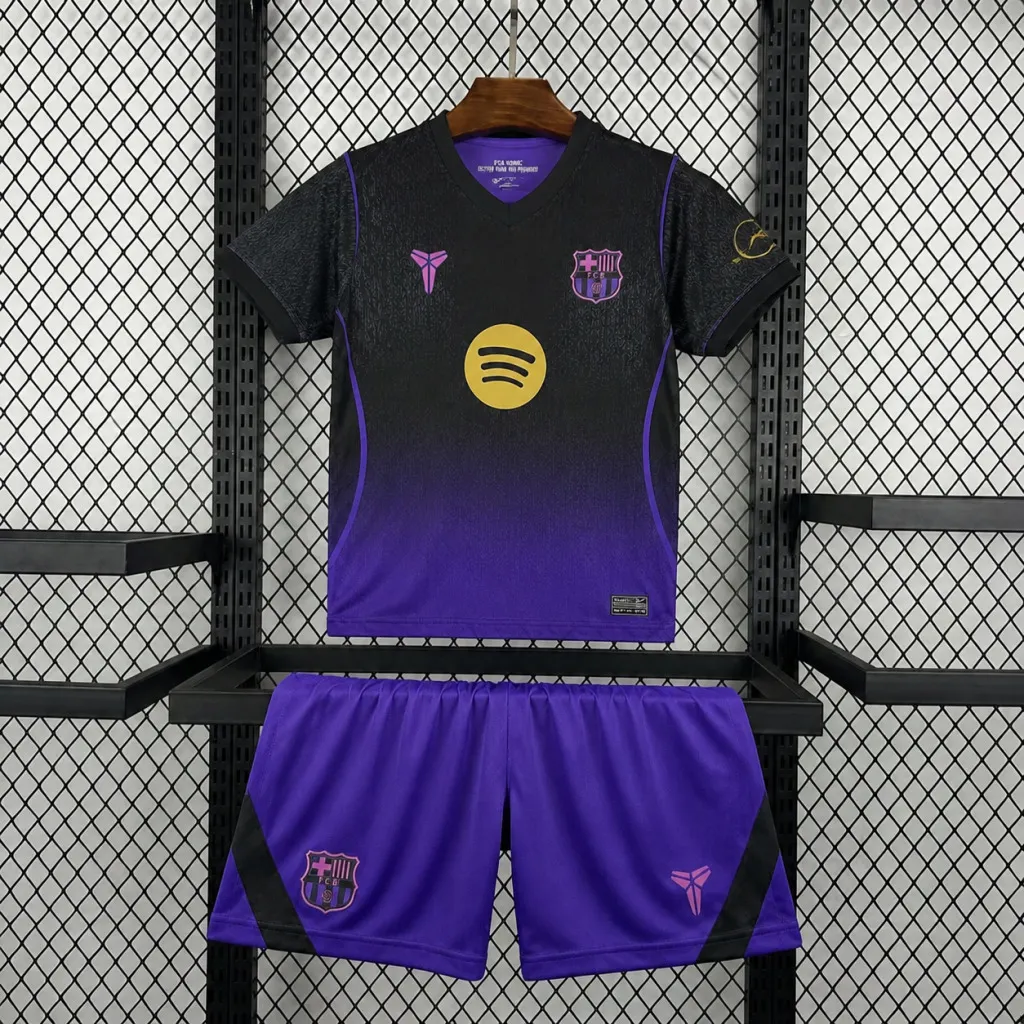 2026-27 Barcelona Away Jersey – Kids