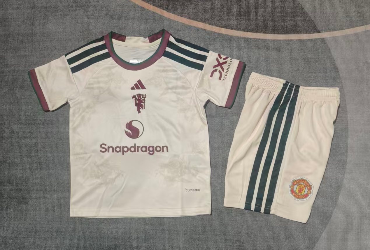 2026-27 Manchester United Second Away Kit - Children's Size