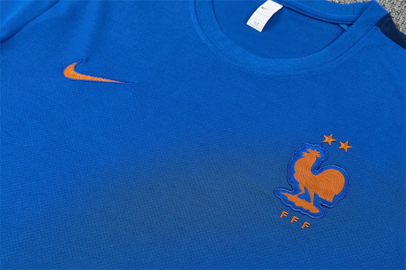 2026-27 France Blue Short-Sleeve Training Jersey