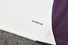 2025-26 Manchester United white short-sleeved training jersey