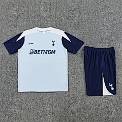 2025-26 Tottenham Hotspur grey short-sleeved training jersey