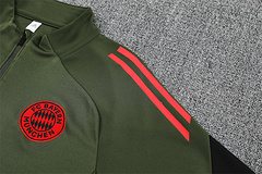 2025-26 Bayern Munich Green Half-Pull Training Jersey