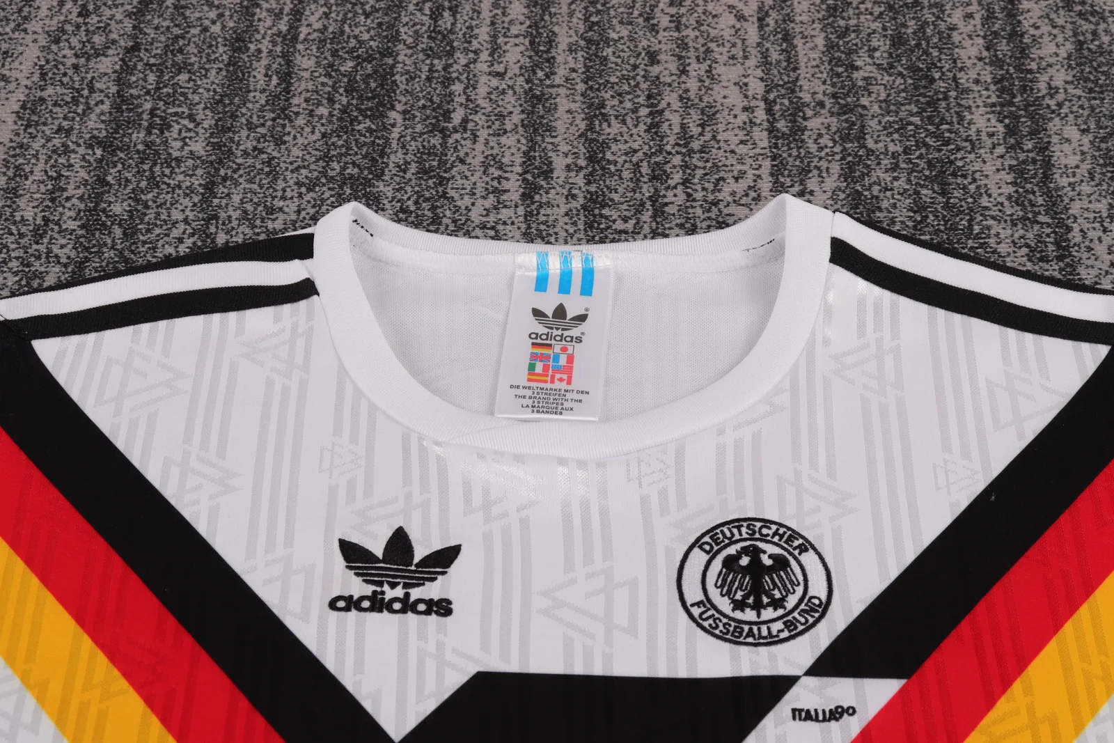 1990 Germany Home Retro Shirt - Kids Size