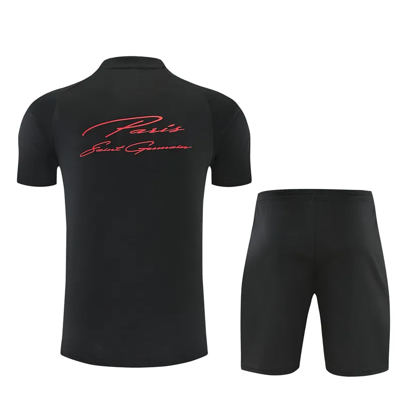 2026-27 Paris Black Short-Sleeve Training Jersey