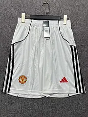 2025-26 Manchester United Home Shorts