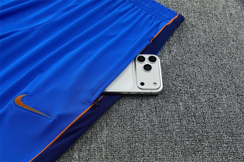 2026-27 France Blue Half-Zip Training Jersey