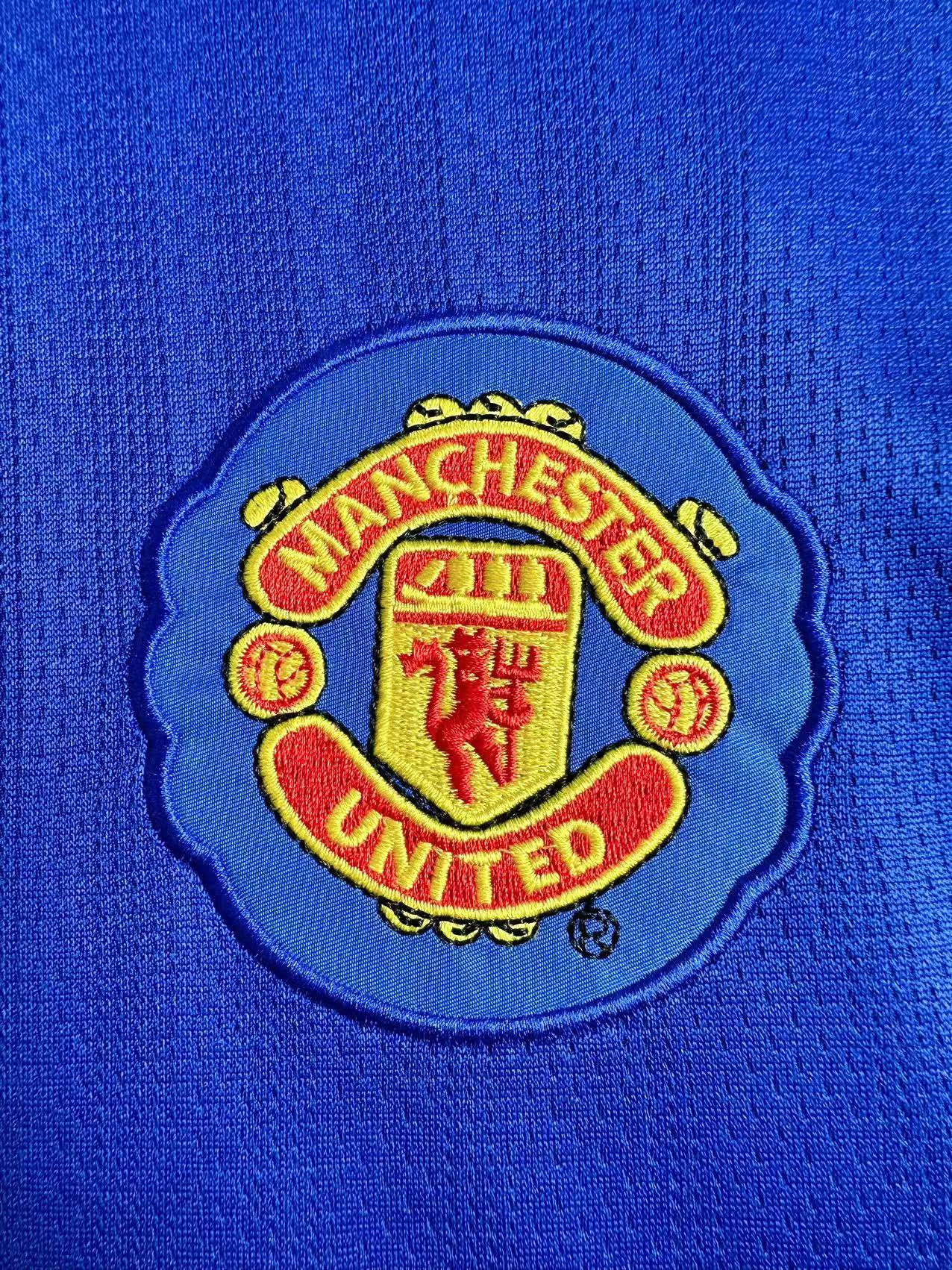 2007-08 Manchester United Goalkeeper Retro Long-Sleeve Jersey