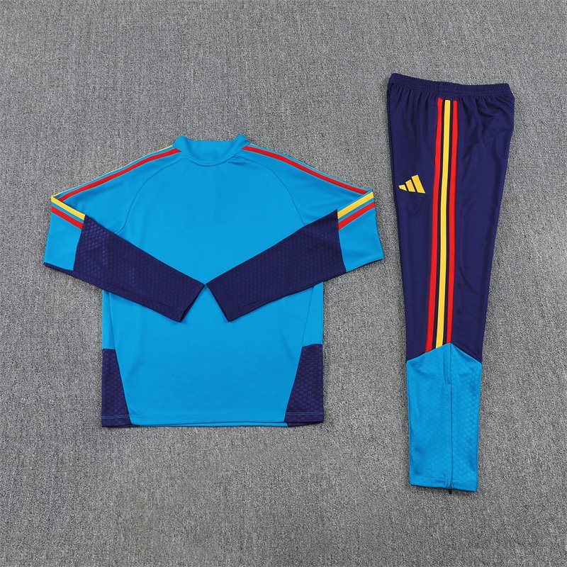 2026-27 Spain Lake Blue Half-Zip Training Jersey