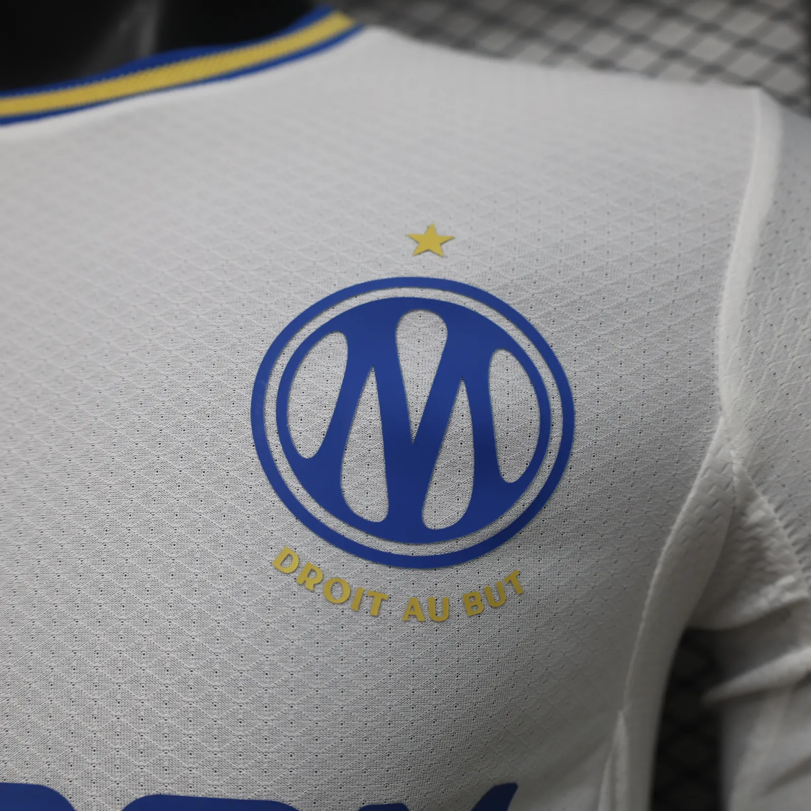 2026-27 Marseille Home Long-Sleeve Jersey – Player Version