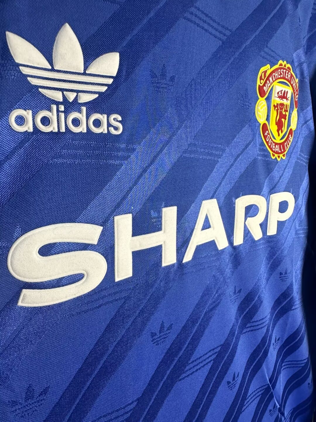 1986-88 Manchester United Away Long Sleeve Retro Shirt