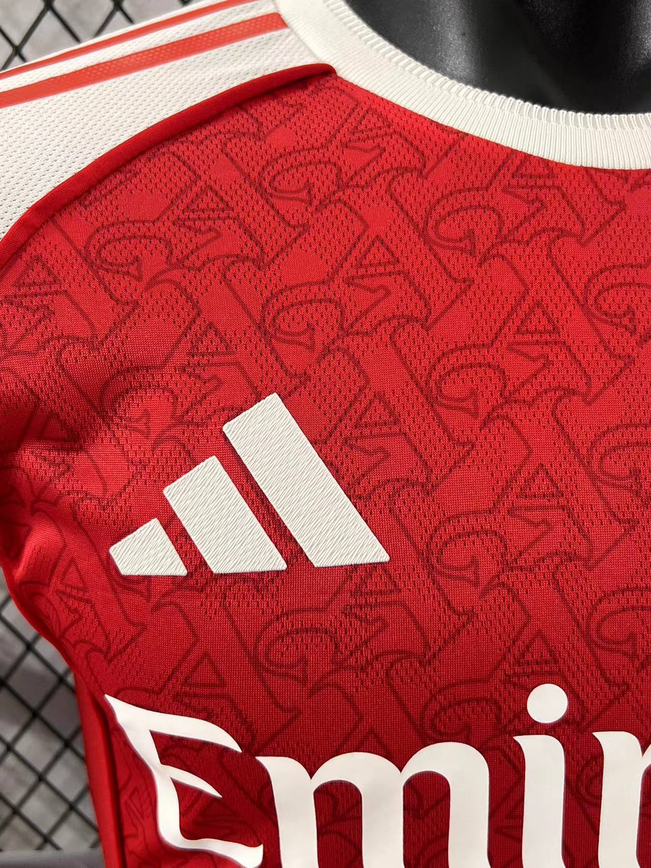 2025-26 Arsenal Home Long-Sleeve Jersey – Player Version