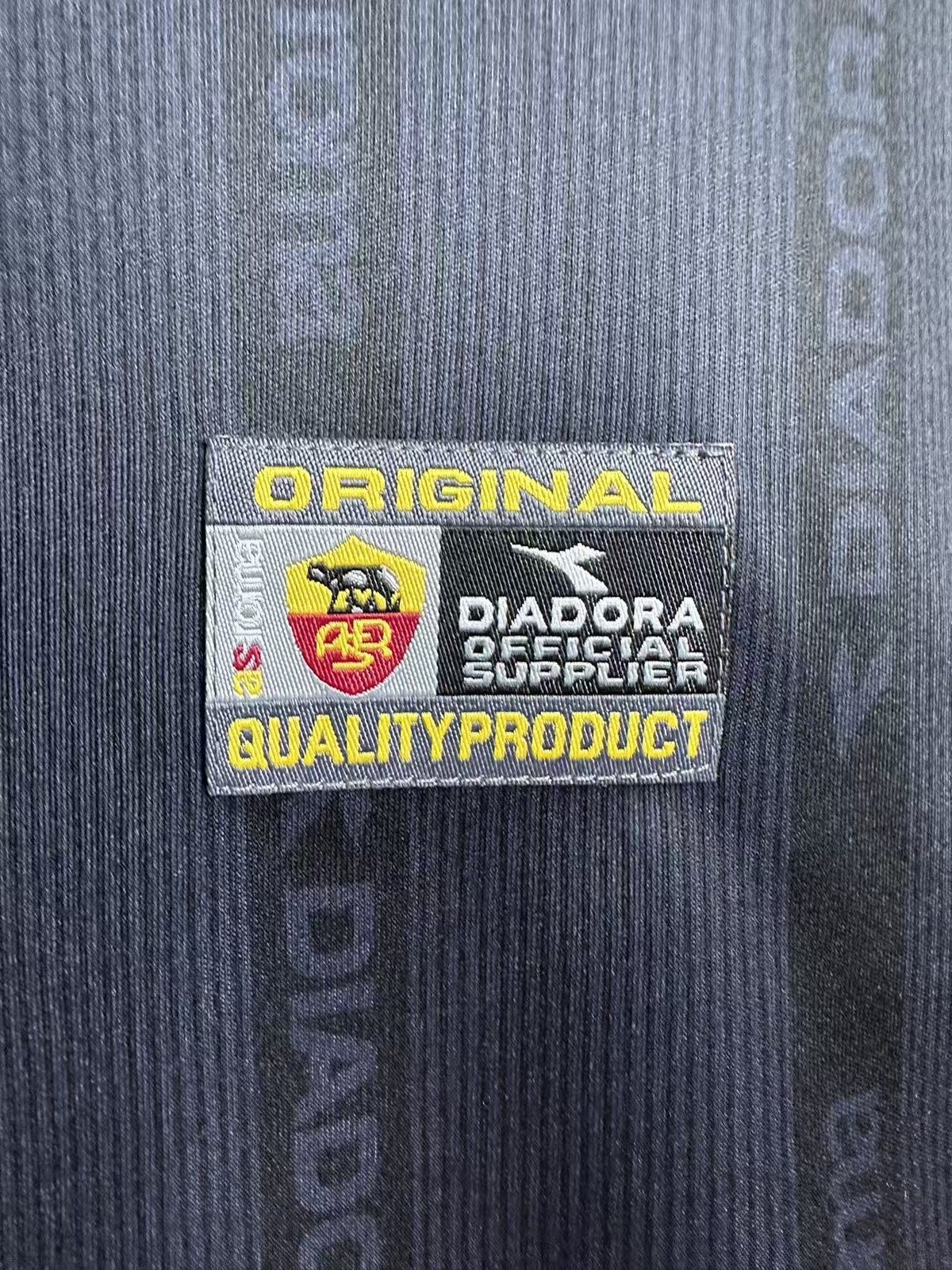1999-00 Roma Away II Retro Long-Sleeve Jersey