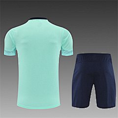 2025-26 Marseille Blue Short Sleeve Training Jersey