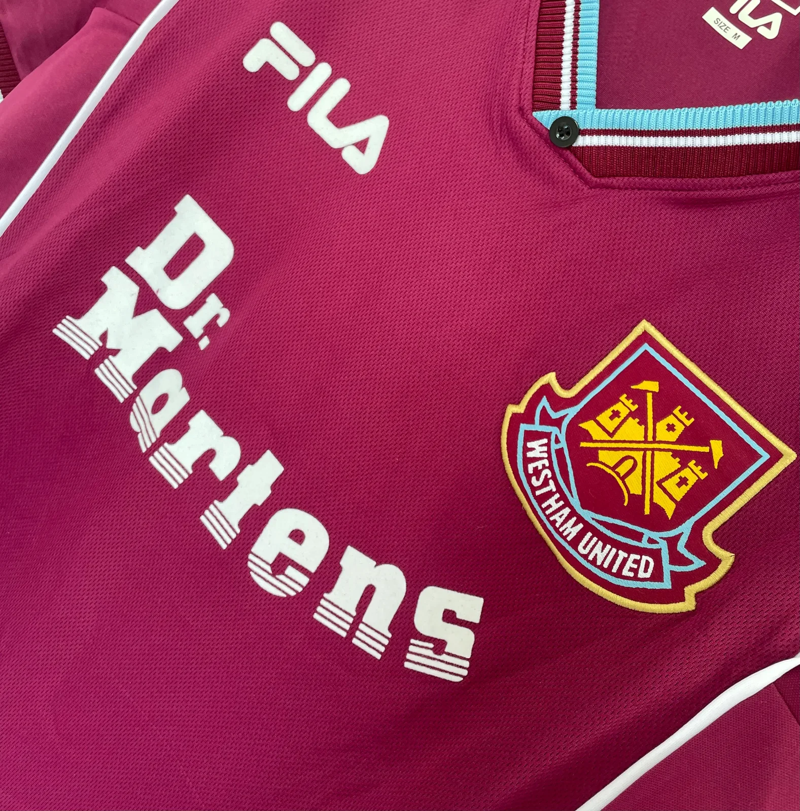 1999-01 West Ham United Home Retro Jersey