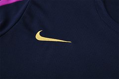 2025-26 Barcelona Royal Blue Short Sleeve Training Jersey