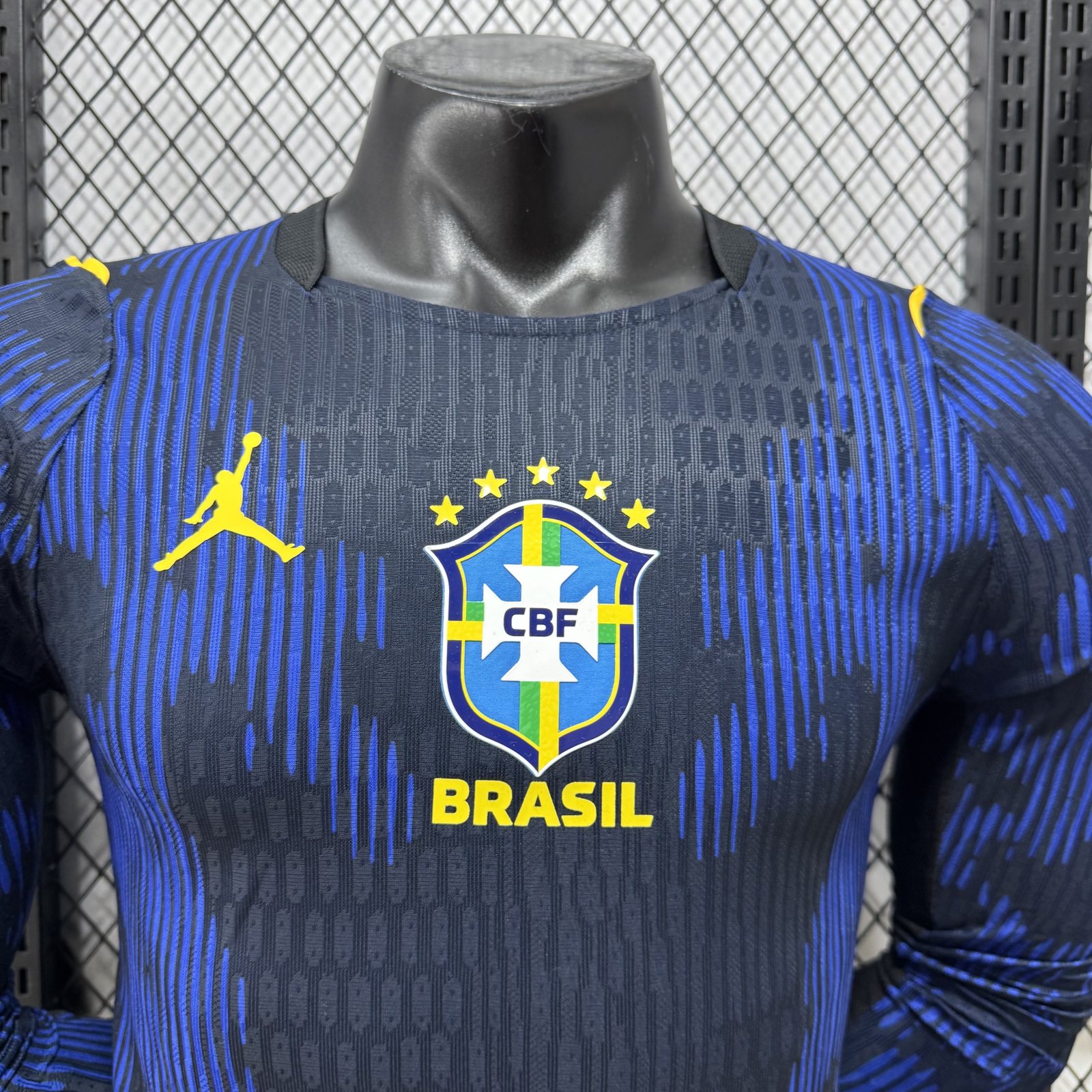 2026-27 Brazil Away Long-Sleeve Jersey - Player Version