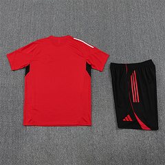 2025-26 Manchester United Red Short Sleeve Training Jersey