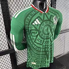 2026-27 Mexico Home Long-Sleeve Jersey - Player Version