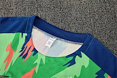 2025-26 Brazil Teal Short Sleeve Training Jersey