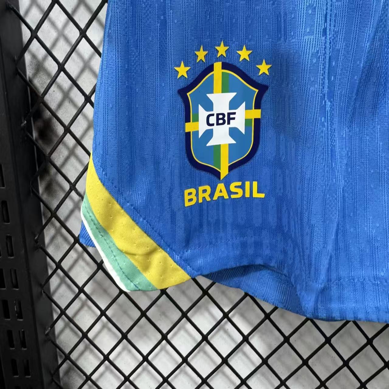 2026 Brazil Home Shorts — Player Version