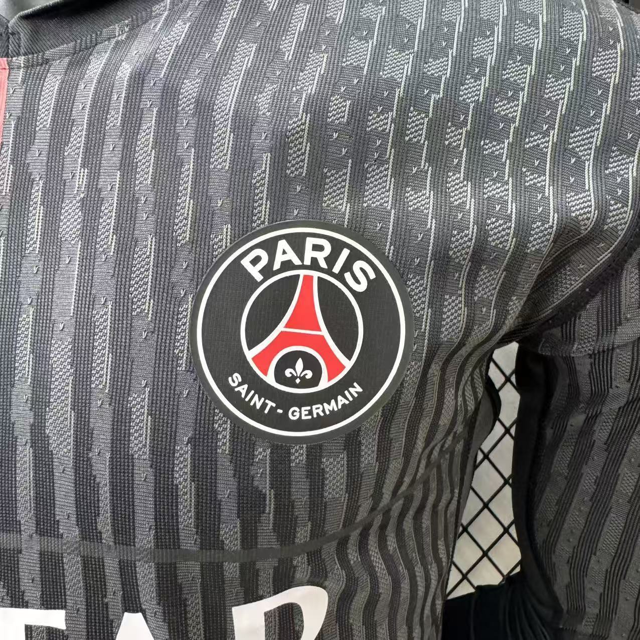 2025-26 Paris Saint-Germain Third Away Long-Sleeve Jersey – Player Version