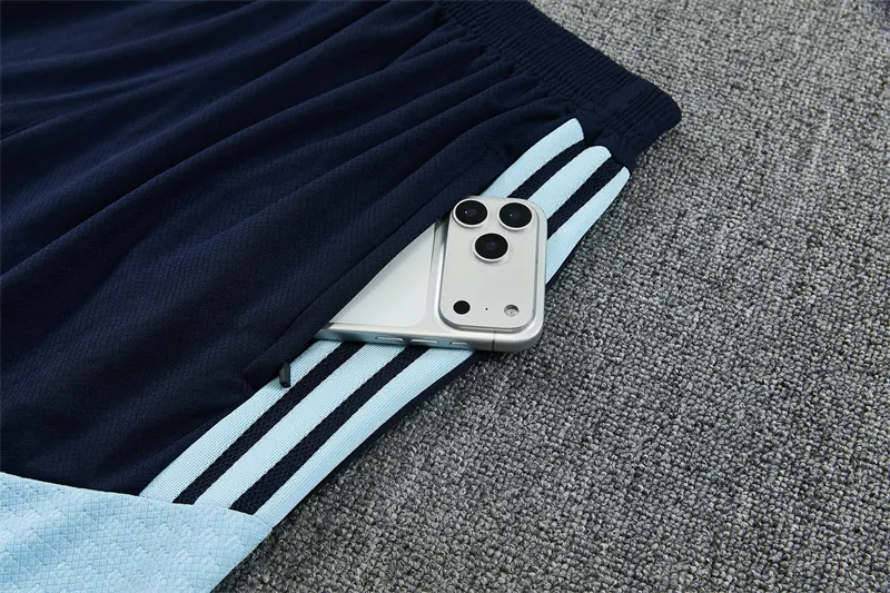 2026-27 Argentina Blue and White Short-Sleeve Training Jersey