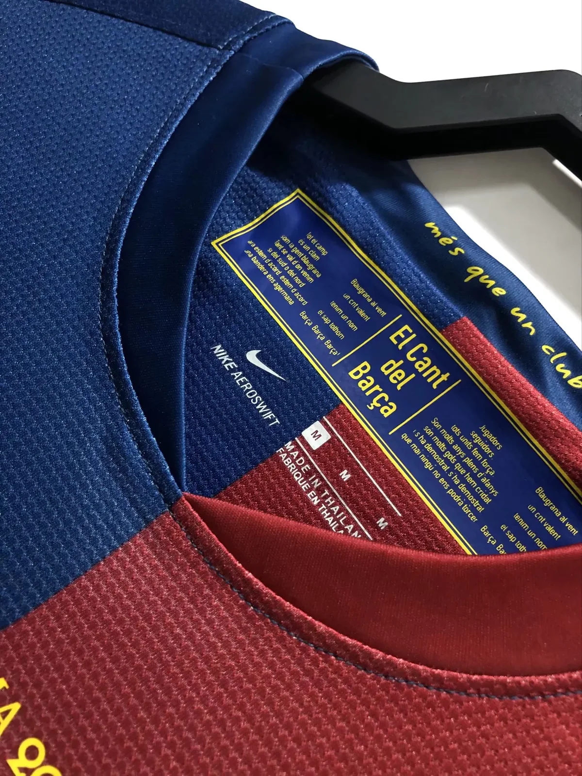 2008-09 Barcelona Home Long Sleeve Retro Shirt - Champions League Edition