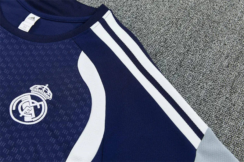 2026-27 Real Madrid Royal Blue Short-Sleeve Training Jersey