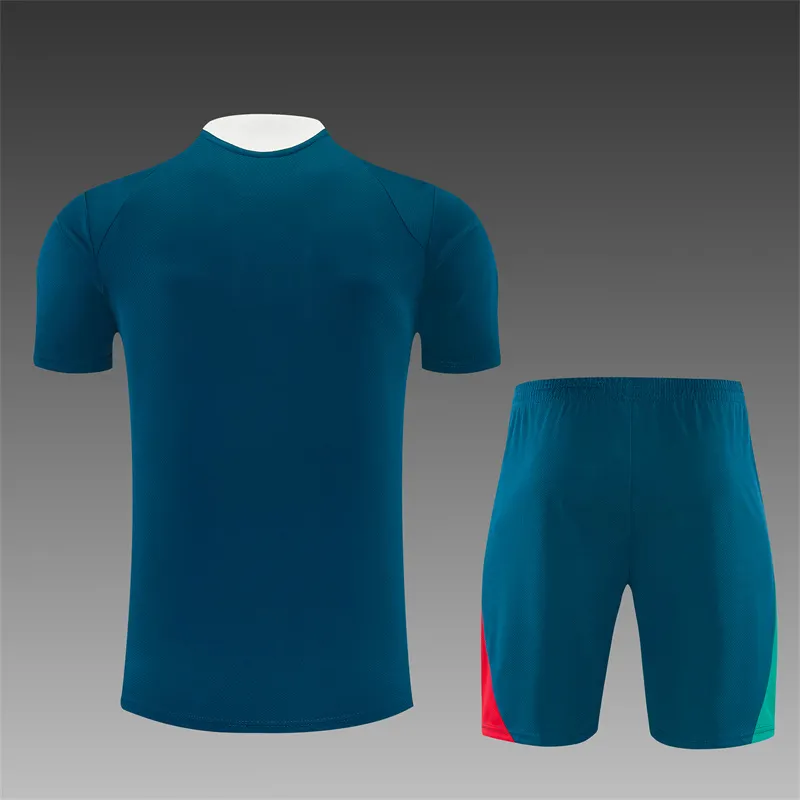 2026-27 Portugal Team Dark Green Short-Sleeve Training Jersey