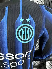 2025-26 Inter Milan Home Long-Sleeve Jersey – Player Version