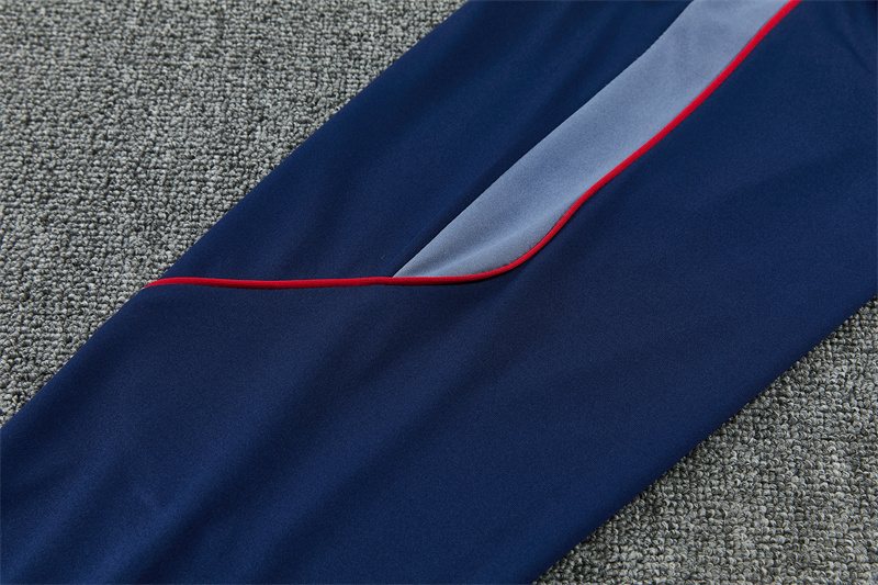 2026-27 England Grey Half-Zip Training Jersey