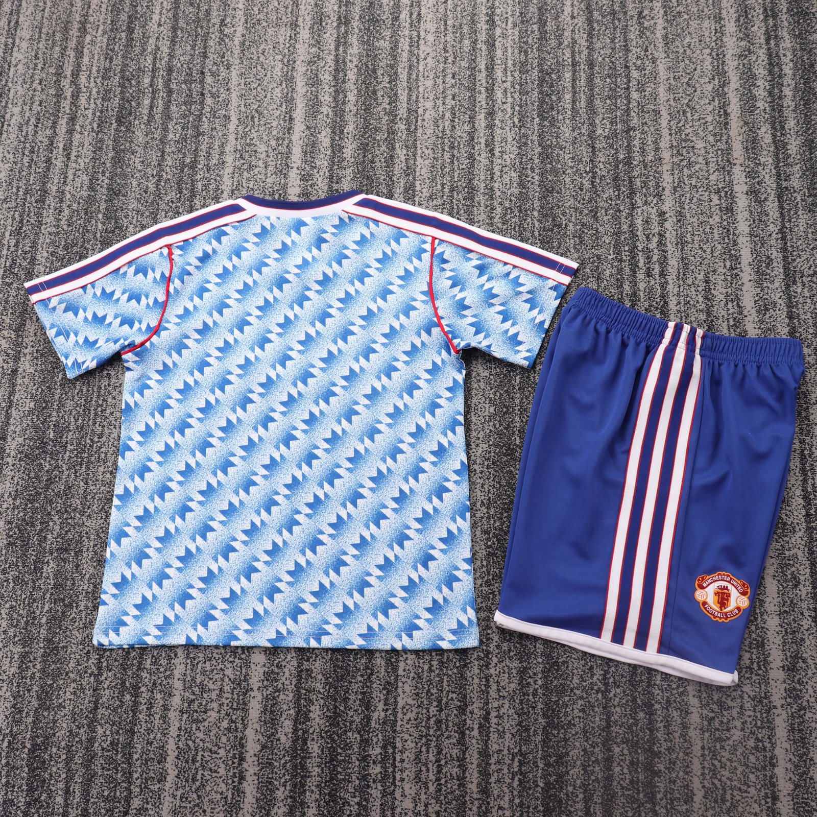 1990-92 Manchester United Away Retro Shirt - Kids