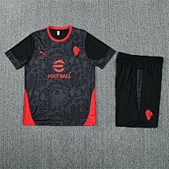 2025-26 AC Black Short Sleeve Training Jersey