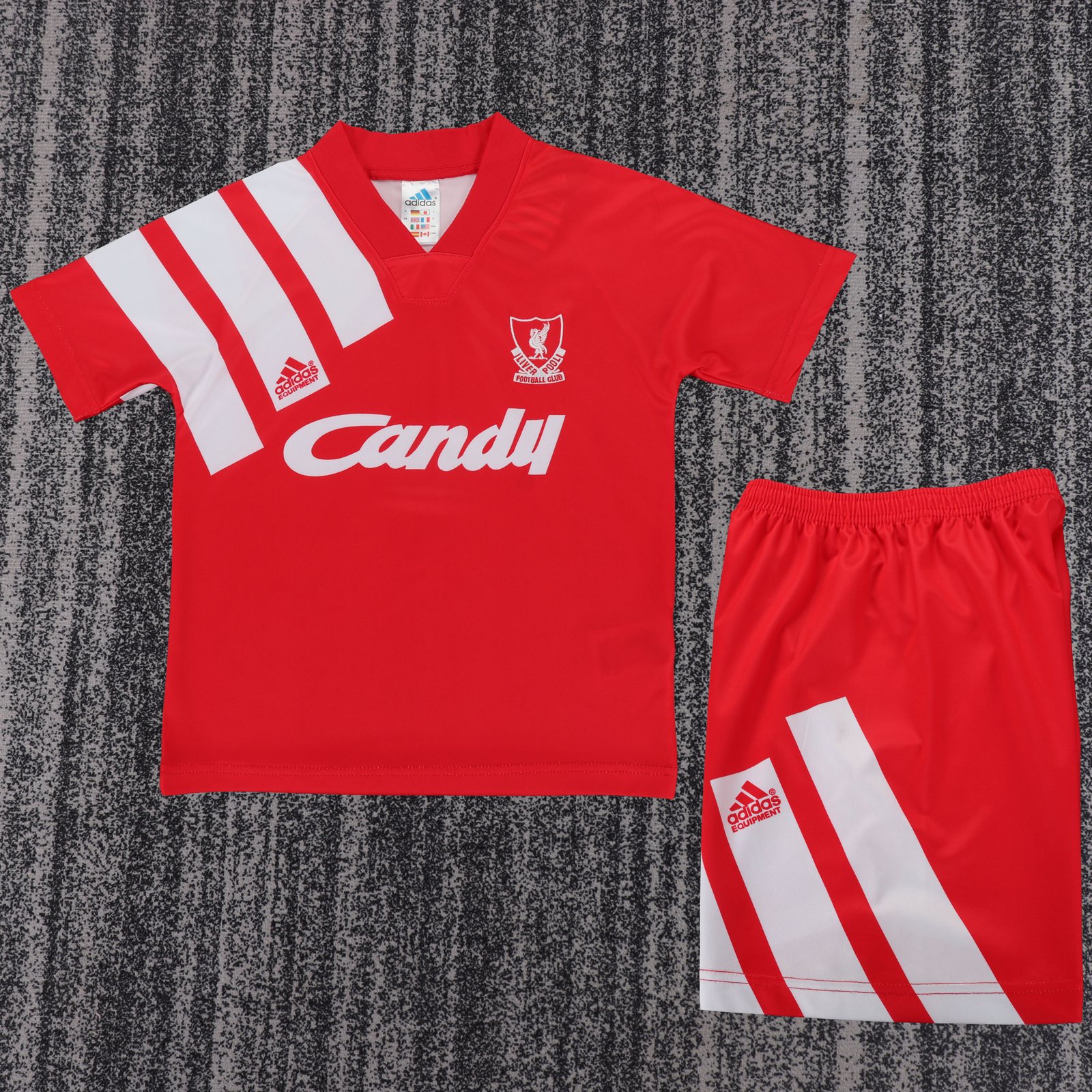1991-92 Liverpool Home Retro Jersey - Children's