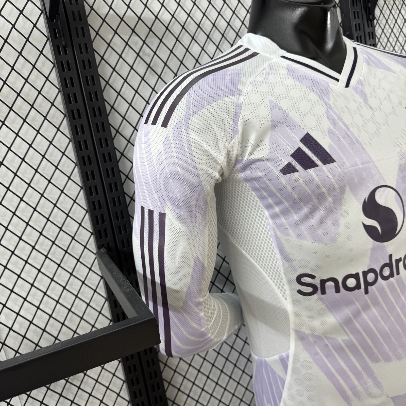 2025-26 Manchester City Away Long-Sleeve Jersey – Player Version