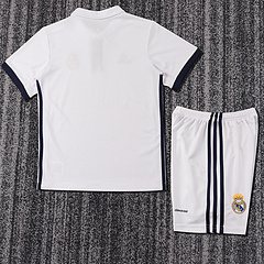 2016-17 Real Madrid Home Retro Jersey - Kids