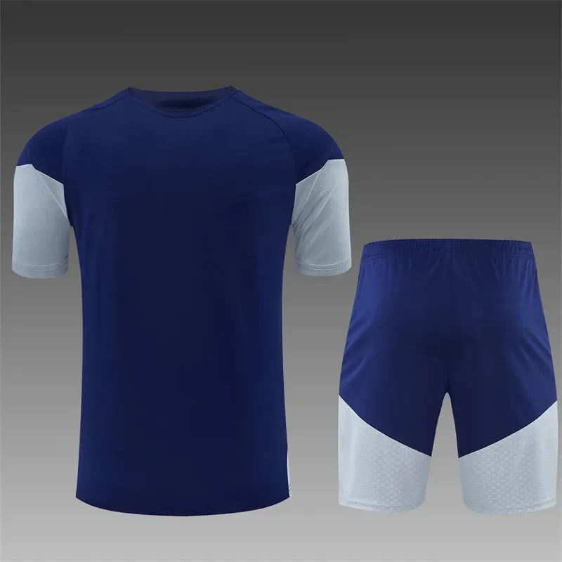 2026-27 Real Madrid Royal Blue Short-Sleeve Training Jersey