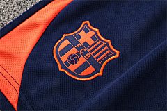 2025-26 Barcelona Royal Blue T90 Short Sleeve Training Jersey