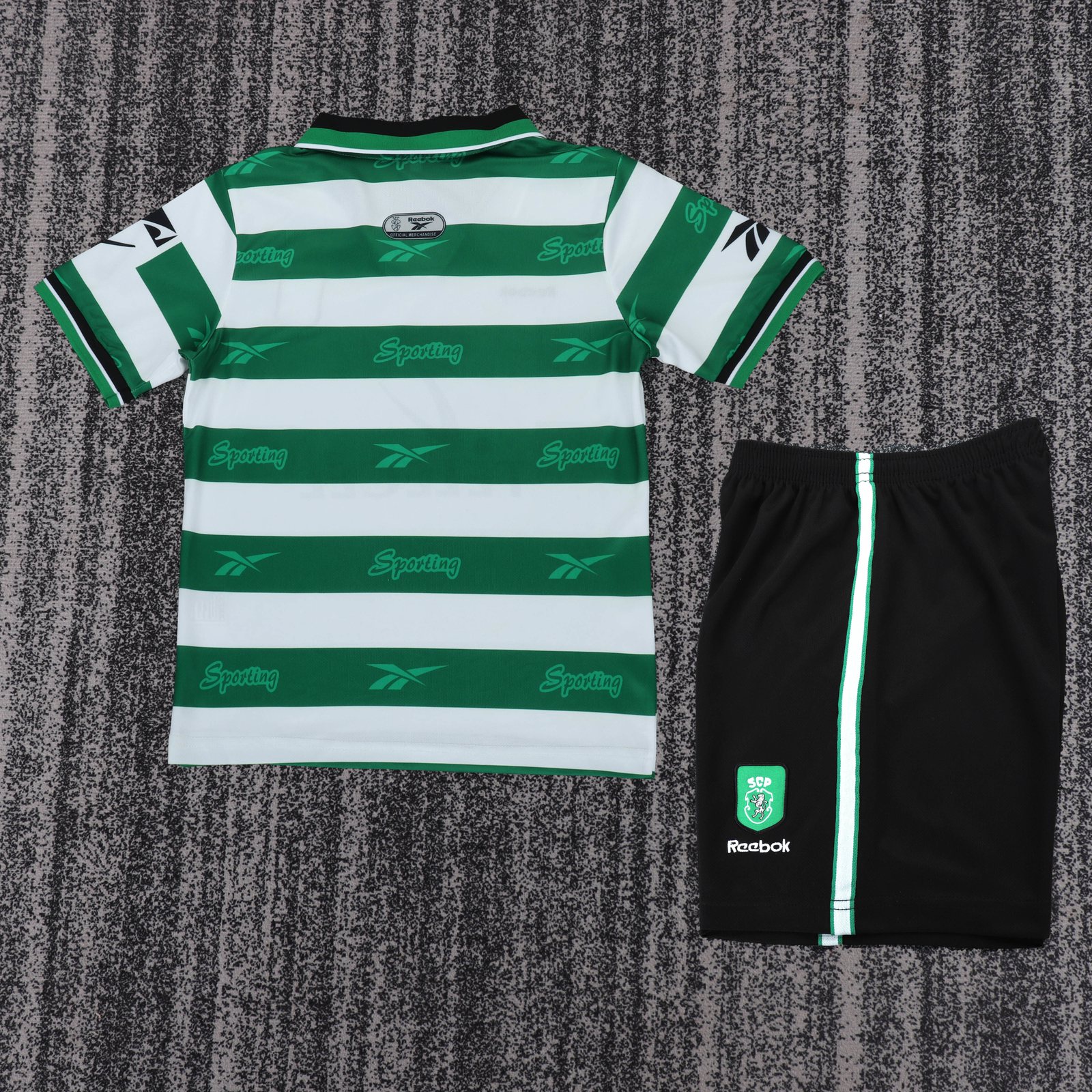 1999-00 Lisbon Home Retro Jersey - Kids