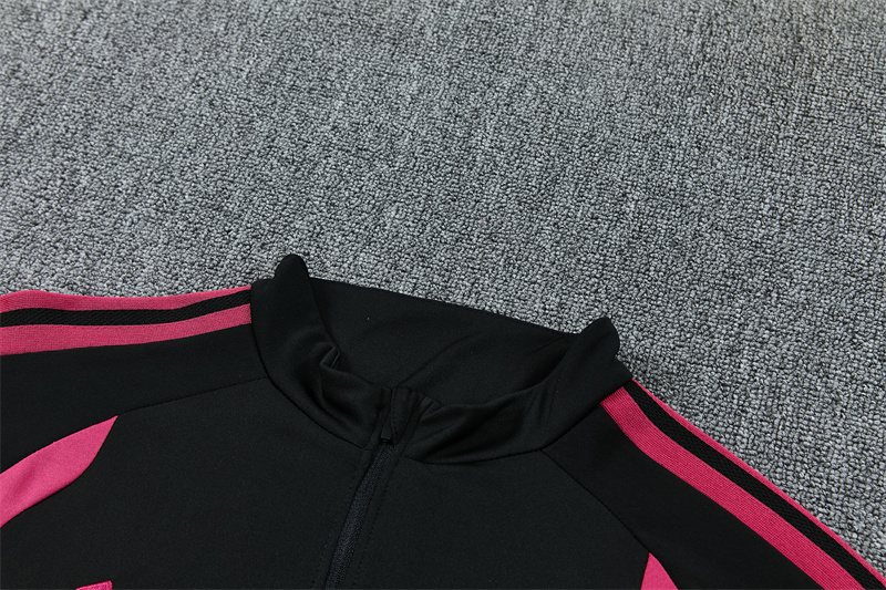 2026-27 Real Madrid Black Half-Zip Training Jersey