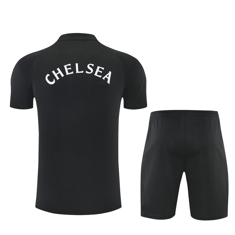 2026-27 Chelsea Black Short-Sleeve Training Jersey