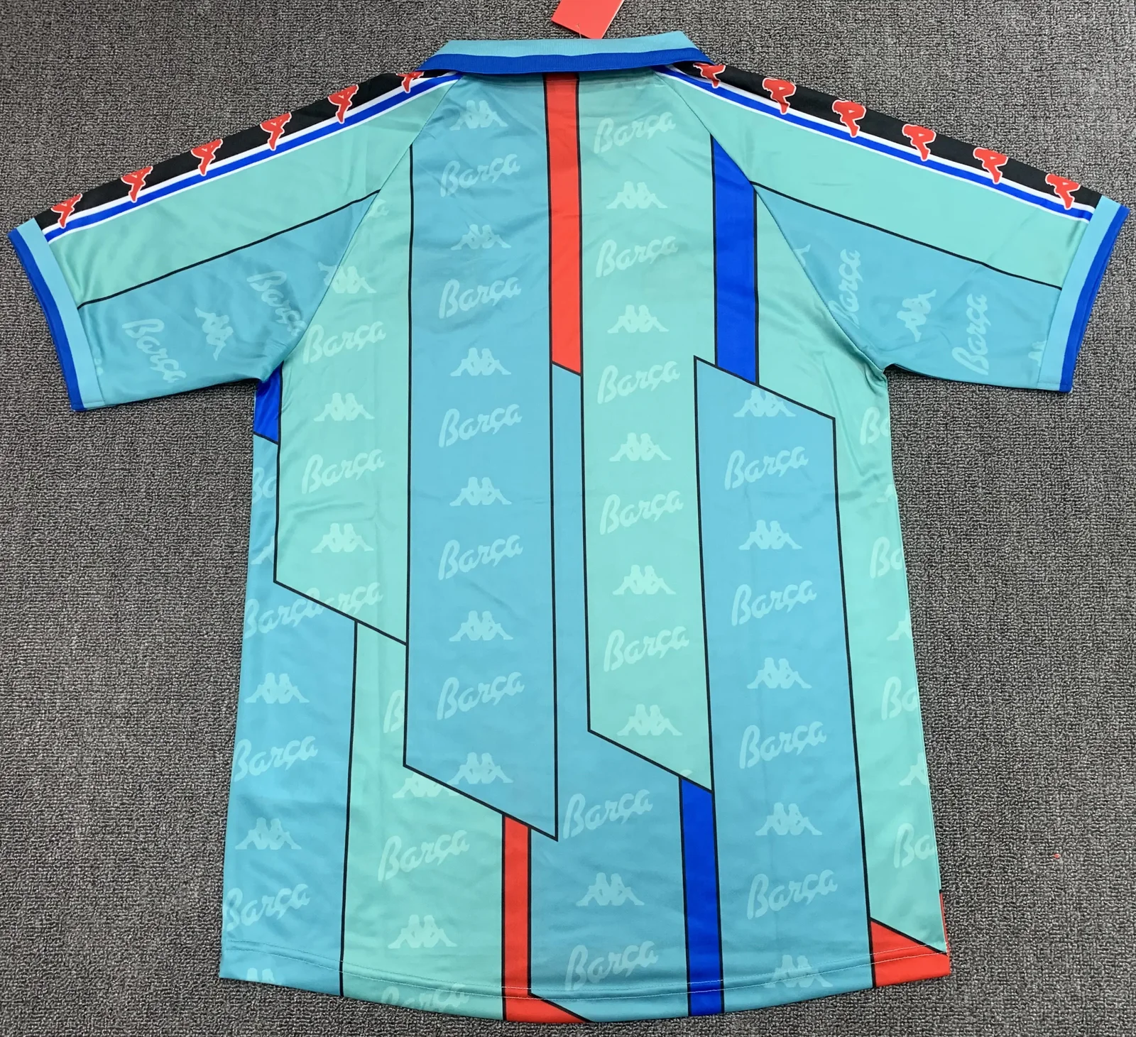 1996-97 Barcelona Away Retro Jersey